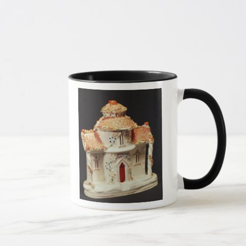 Staffordshire cottage c 1860 mug