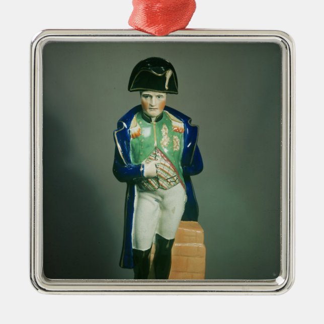 Staffordshire figure of Napoleon Bonaparte Metal Ornament (Front)
