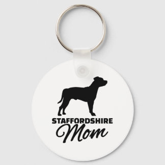 Staffordshire Mom Keychain