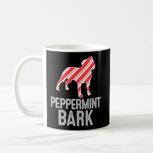 Staffordshire Pit Bull Terrier Peppermint Bark Chr Coffee Mug