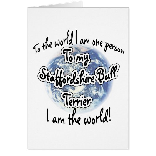 Staffordshire Terrier World 2 (Front)