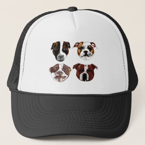 Staffys 4  trucker hat