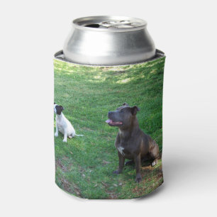 Staffys At Attention, Can Cooler
