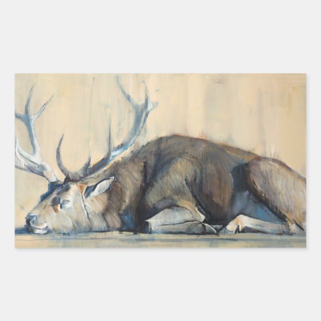 Stag 2014 rectangular sticker (Front)