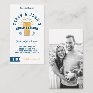 Stag and Doe Tickets - Beer Stein on white