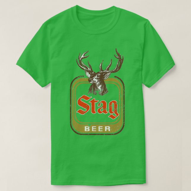 Stag Beer T-Shirt (Design Front)
