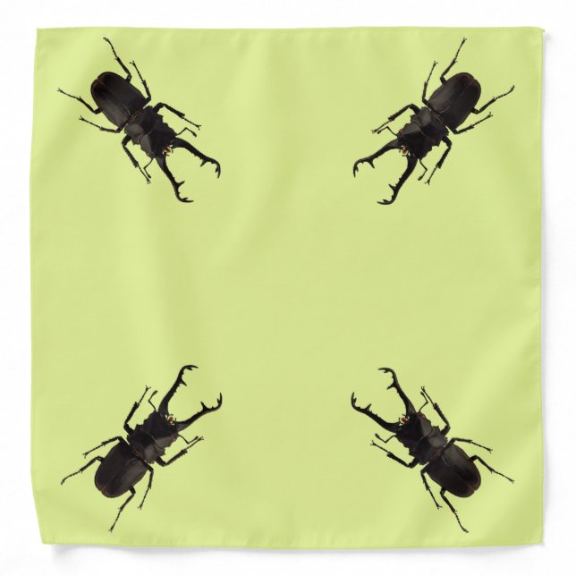 Stag Beetle Bandana (Front)