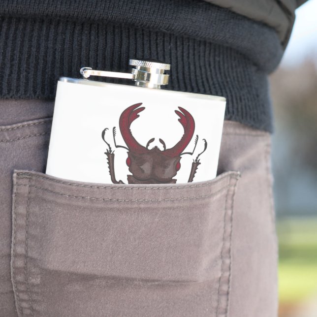 Stag beetle flask (In Situ)