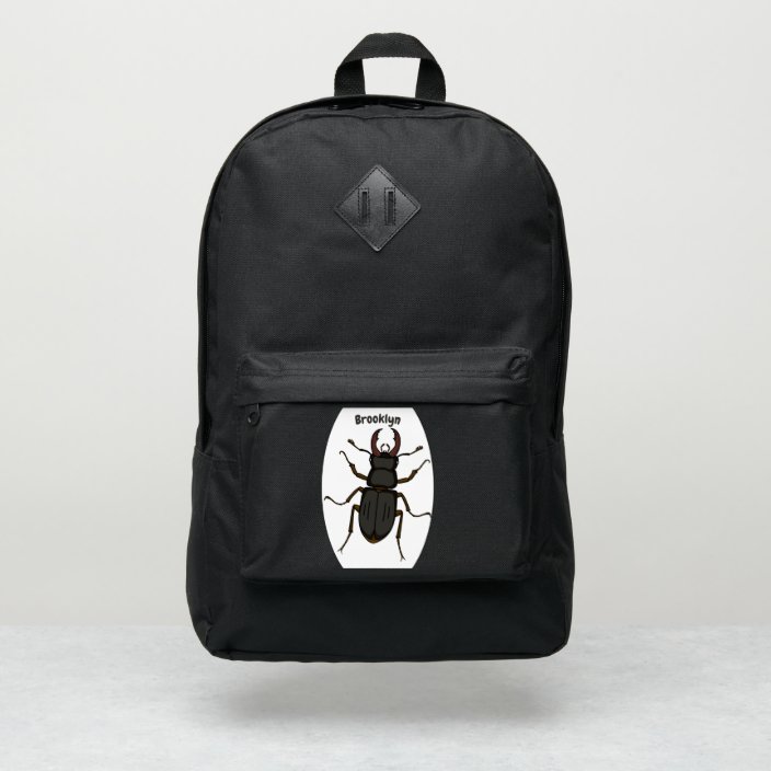 Stag Beetle Insect Illustration Port Authority® Backpack
