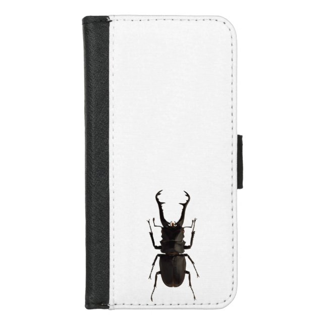 Stag Beetle iPhone Wallet Case (Front)