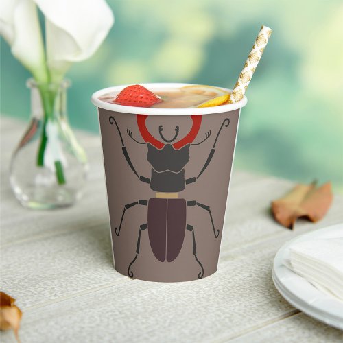 Stag Beetle Paper Cups