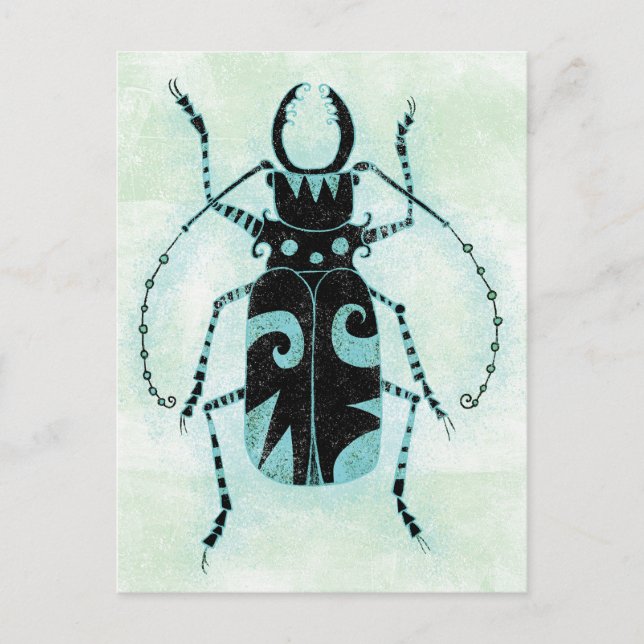 Stag Beetle Supreme Postcard (Front)