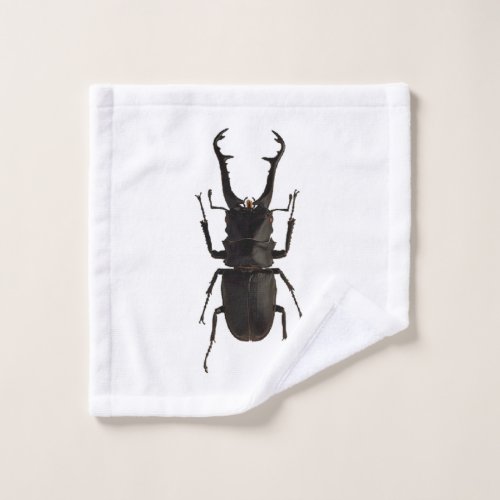 Stag Beetle Wash Cloth