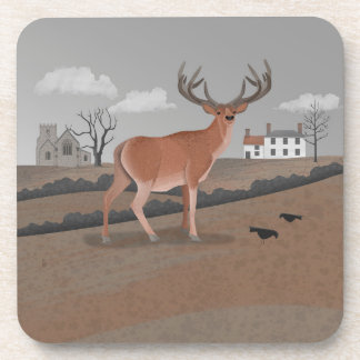 Stag Beverage Coaster