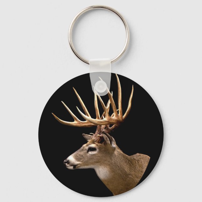 Stag Buck Deer Keychain (Front)