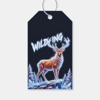 Stag Deer Winter Wonderland Christmas Gift Tags