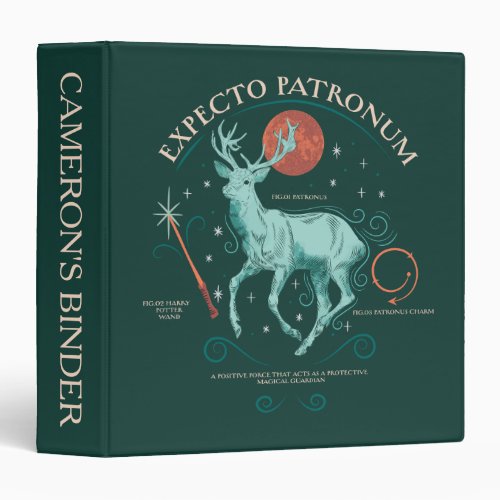 Stag Expecto Patronum Graphic 3 Ring Binder