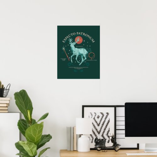 Stag Expecto Patronum Graphic Poster