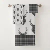 Rustic bath sales towel sets