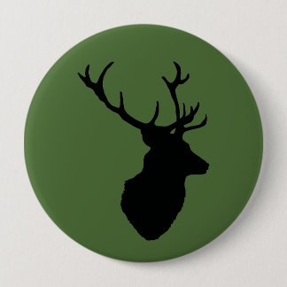 "Stag Head" design stag night badges Pinback Button