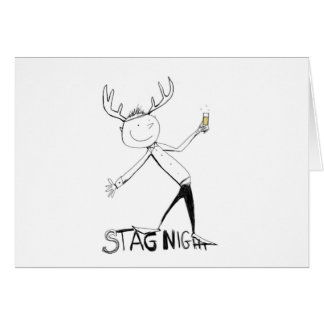 STAG NIGHT CARDS