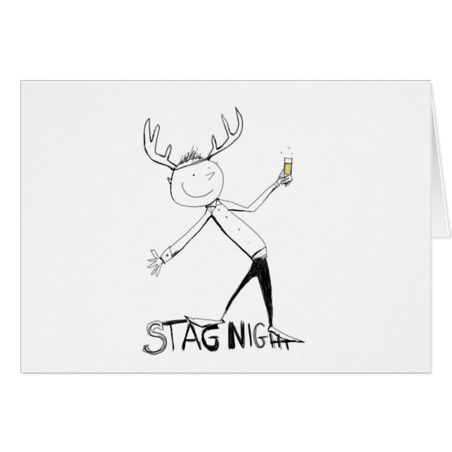 STAG NIGHT CARDS (Front Horizontal)