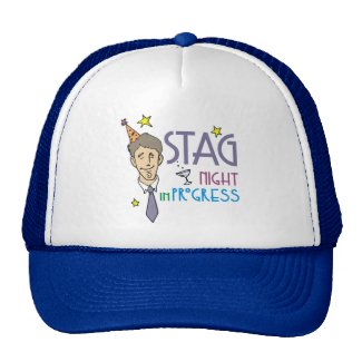 Stag Night Favors Trucker Hats
