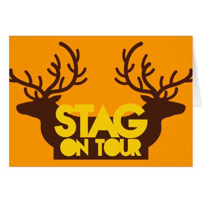 STAG on TOUR Cards (Front Horizontal)