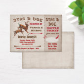 Stag or Buck and Doe ticket and raffle (Desk)