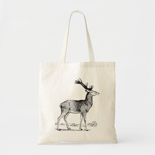 Stag Tote Bag (Front)