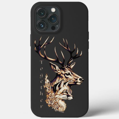 Stag  Vixen Together iPhone 13 Pro Max Case