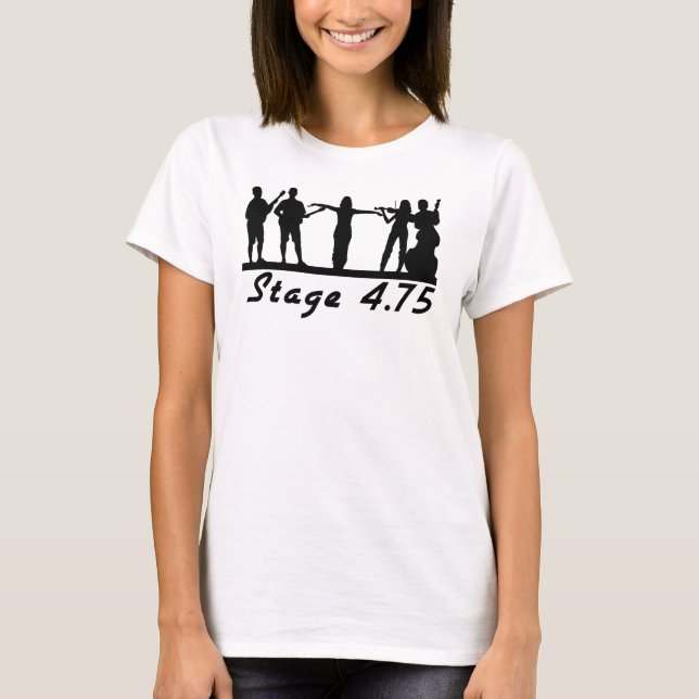 Stage 4.75 in Black T-Shirt (Front)