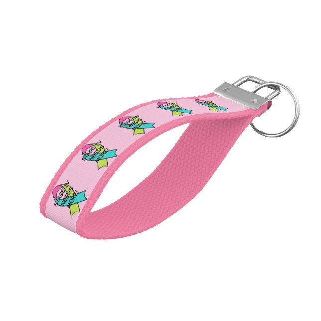 Stage 4 Needs More Wrist Keychain (Angled Up)
