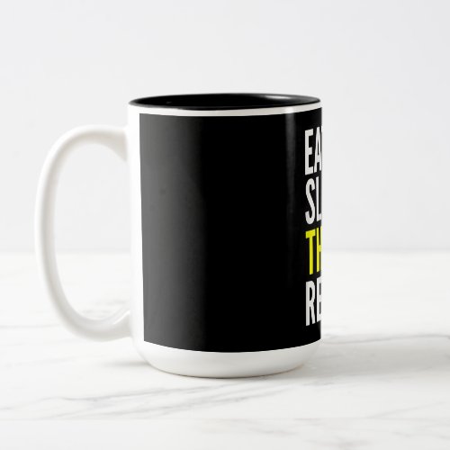 Stage Actor Gift T  _ Eat Sleep Actress Repeat Two_Tone Coffee Mug