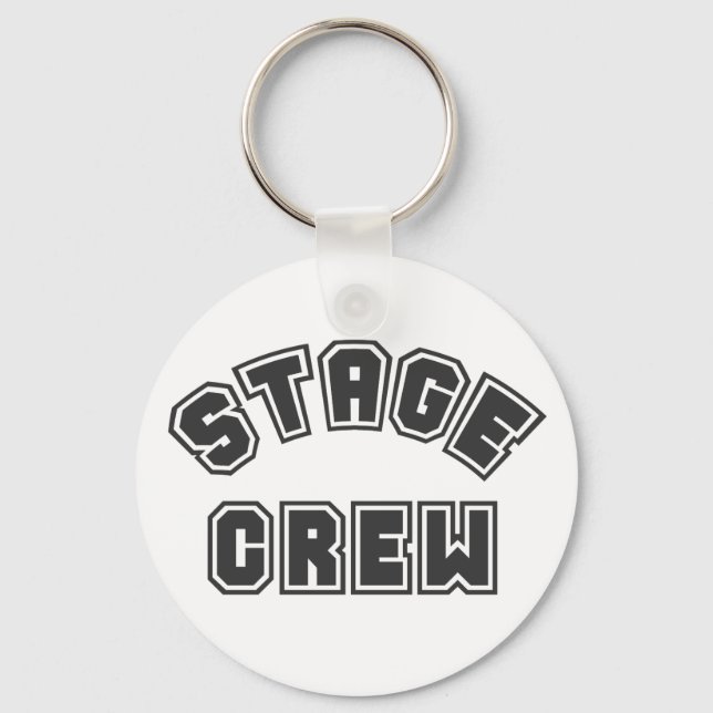 Stage Crew Keychain (Front)