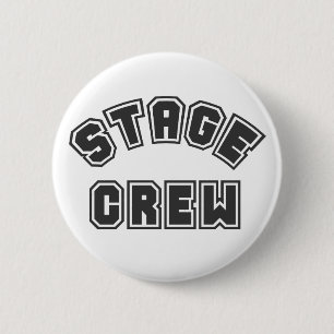 Stage Crew Pinback Button