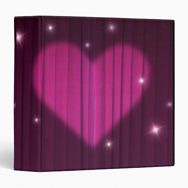 Stage Curtain 3 Ring Binder (Front/Spine)