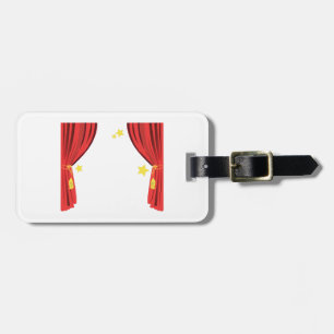 Stage Curtain Luggage Tag