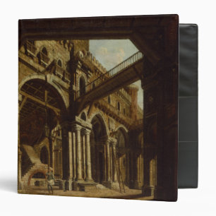 Stage Design for Act III of the Opera 3 Ring Binder