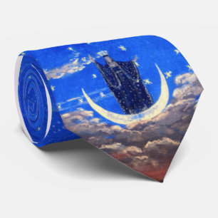 Stage design for Mozart's opera Magic Flute Neck Tie