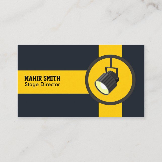 Stage Director Business Card (Front)