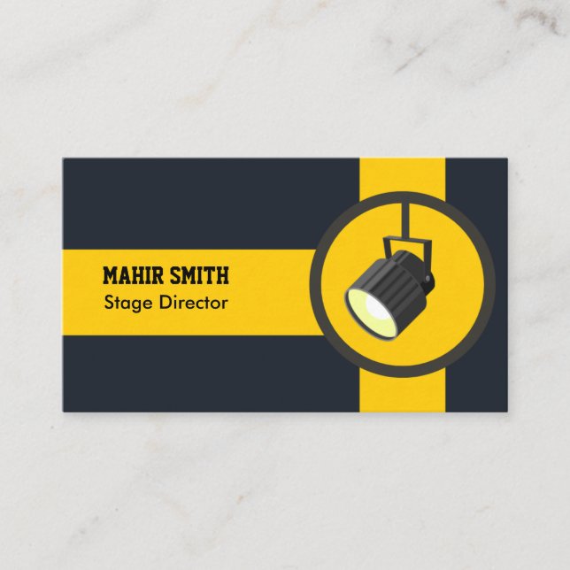 Stage Director Business Card (Front)
