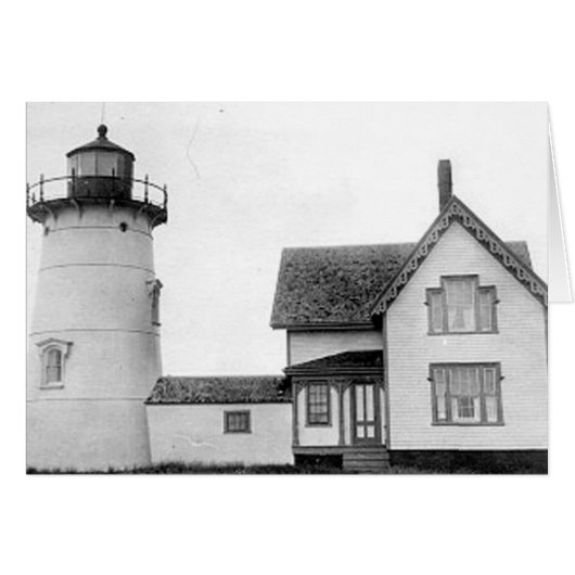 Stage Harbor Lighthouse Cards (Front Horizontal)