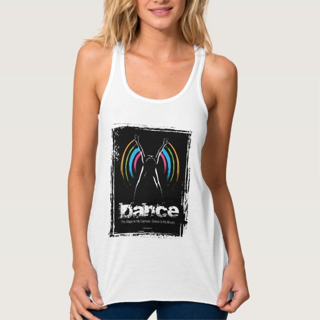 Stage Is My Canvas (Dance) Tank Top (Front)