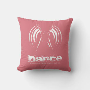 Stage Is My Canvas (Dance) Throw Pillow