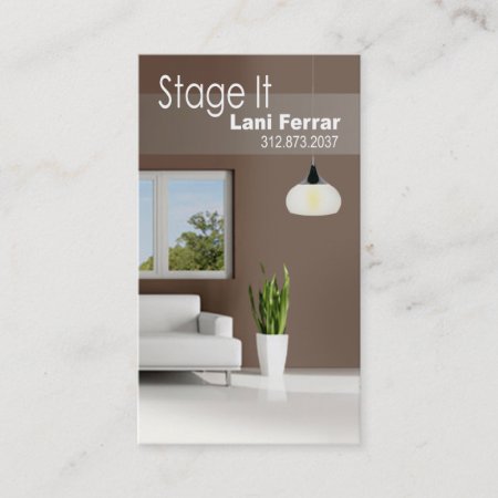 "stage It" Home Stager, Interior Designer, Realtor Business 
