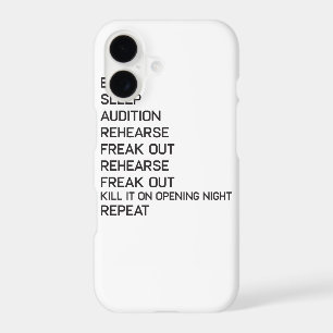Stage Left Stage Right Funny Broadway Theater iPhone 17 Case