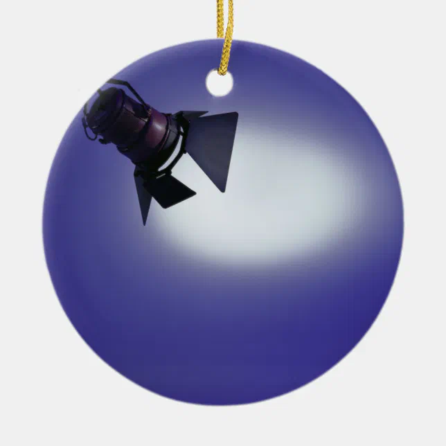 Stage Light Ceramic Ornament Zazzle