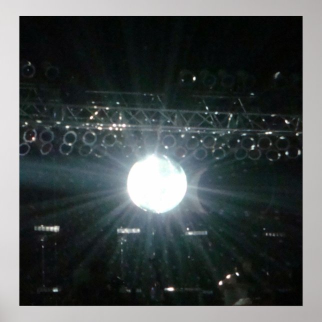 Stage Lighting Poster (Front)