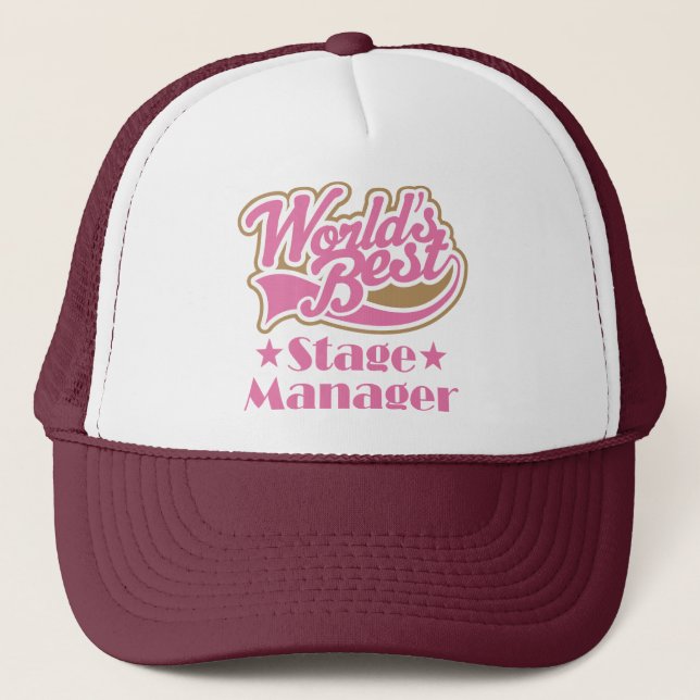 Stage Manager Gift Trucker Hat (Front)